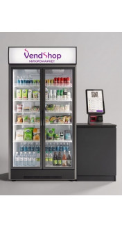 Микромаркет самообслуживания (умный холодильник) VENDSHOP